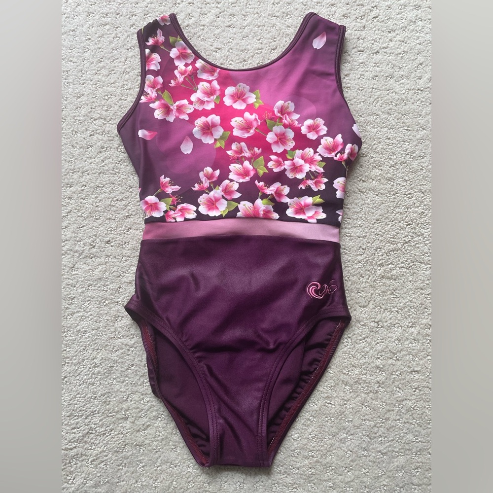 Higo Apparel Cherry Blossom leotard & Matching Sports Bra- AXS